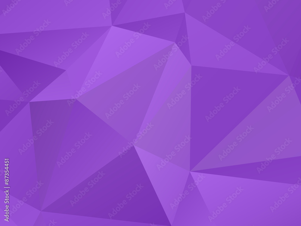 Poster Purple Background triangular triangle