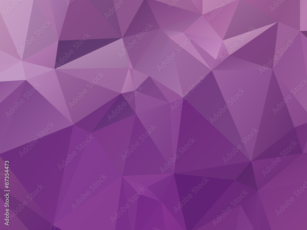 Wall mural purple background triangular triangle