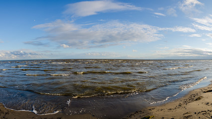 Overlooking the Baltic sea