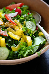 fresh and crispy salad