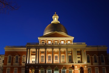 Massachusetts State House, Boston..