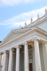 Fototapeta na wymiar Chiesa di San'Antonio Nuovo - Trieste