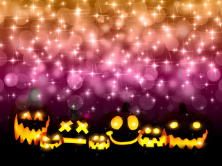 ハロウィン　かぼちゃ　背景