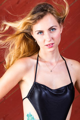 Fototapeta premium Sexy Blondie Posing