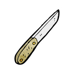 cartoon knife