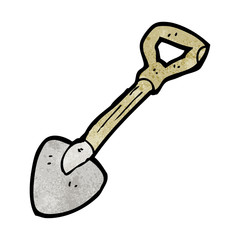 cartoon shovel