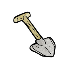 cartoon shovel