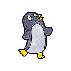 cartoon penguin