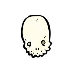cartoon skull symbol
