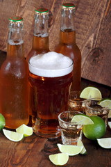 Birra rossa alla Tequila con lime