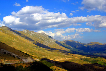 Italia,Abruzzo, il Gran Sasso