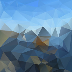 vector polygonal background with irregular tessellations pattern sky mountain horizon