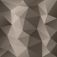 vector polygonal background triangular design in brown colors