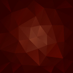 Fototapeta premium vector polygonal background triangular design in chocolate colors, brown