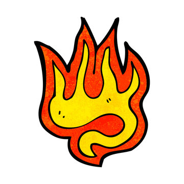 fire cartoon symbol