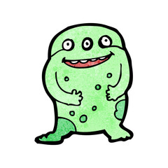 cartoon alien