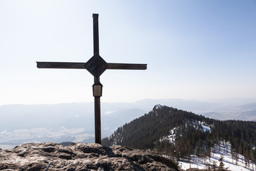 Fototapeta na wymiar Gipfelkreuz