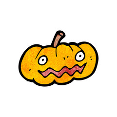 cartoon jack o lantern