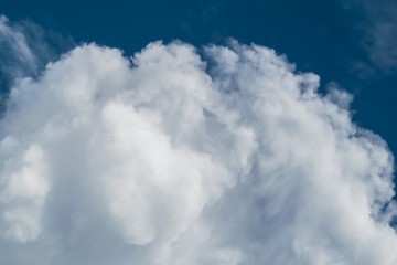 beautiful cloud with sky background