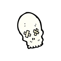 spooky skull symbol