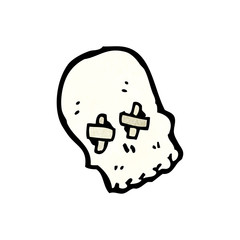 spooky skull symbol