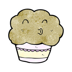 cartoon muffin