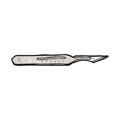 cartoon scalpel