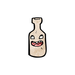 bottle cartoon character