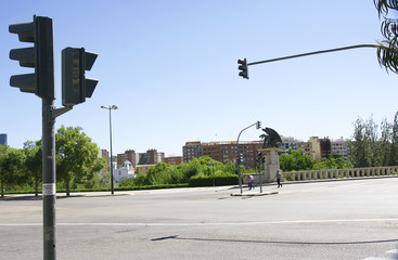 Arquitectura urbana en Valencia, España