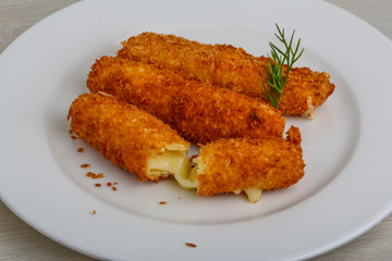 Fried cheese