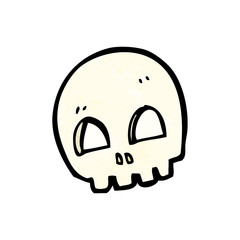 cartoon skull symbol