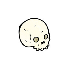 Retro cartoon with texture. Isolated on White.