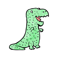 Naklejka premium cartoon dinosaur