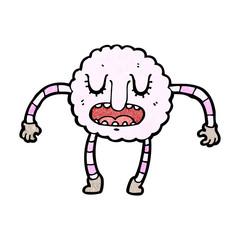 cartoon cloud monster