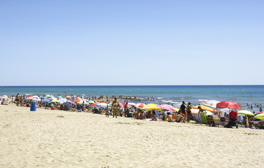 Playa de Oropesa, Castellón, España