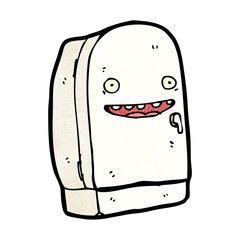 cartoon refrigerator