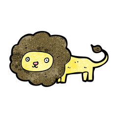 cartoon lion