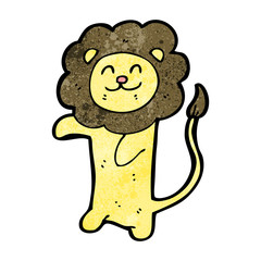 cartoon lion