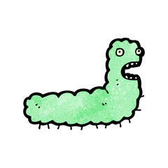 cartoon caterpillar