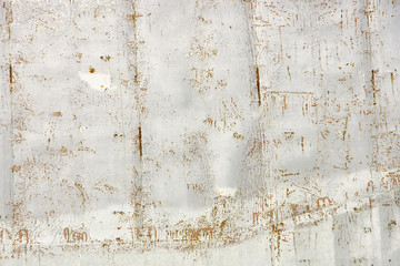 Detalle placa de hierro oxidada para fondos y texturas