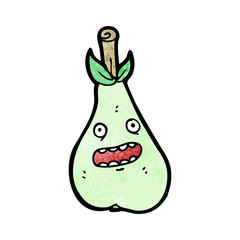pear cartoon