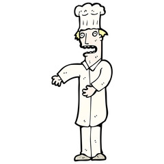 cartoon baker