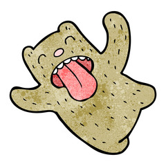 crazy little bear cartoon