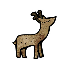 cartoon reindeer