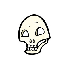 cartoon skull symbol