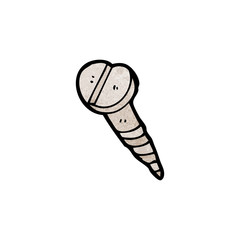 cartoon screw