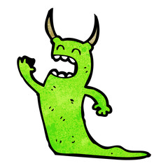 cartoon monster