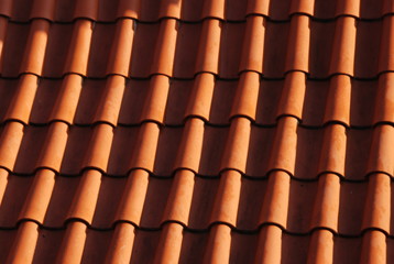 Roof tiles from Prague
