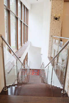 The image of staircase in modern building