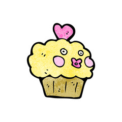 cartoon cupcake